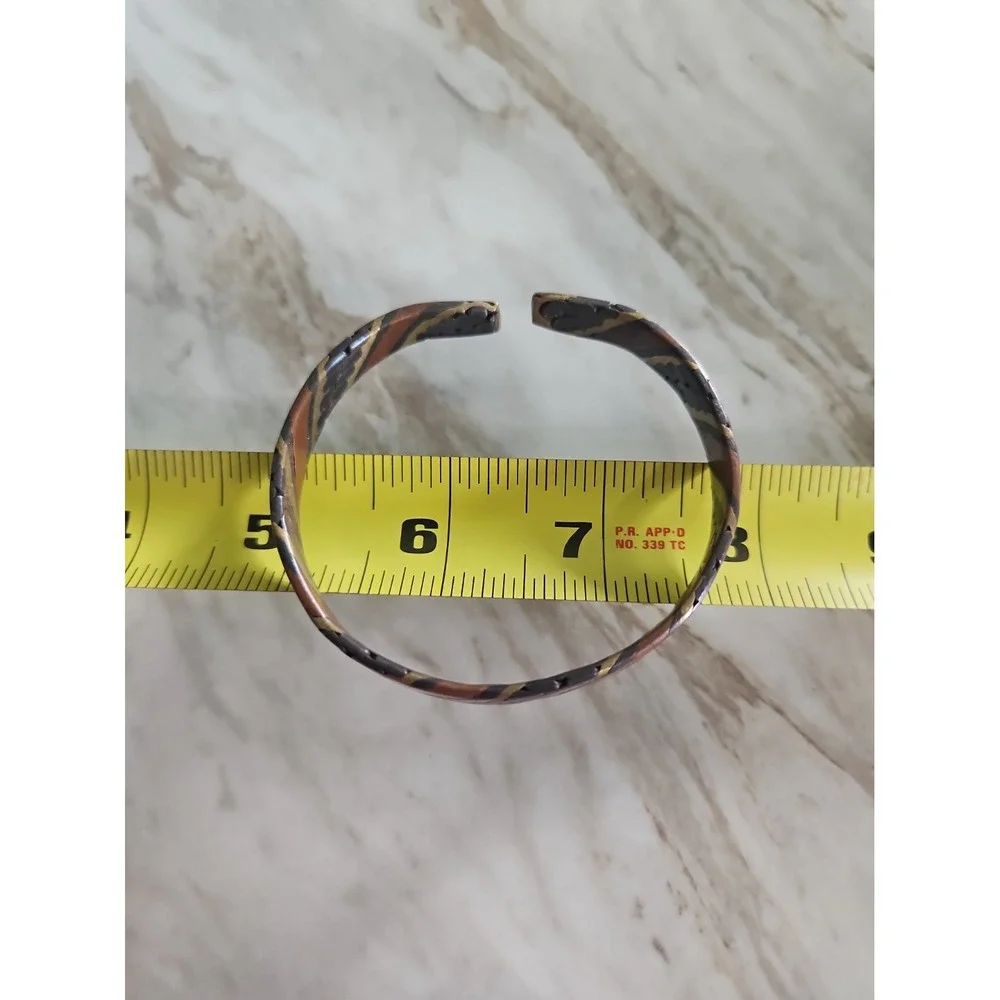 Mixed metals metallic Bracelet cuff bangle Accessory